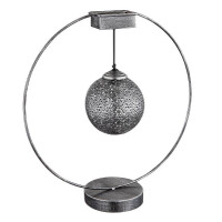 Solarleuchte Metall Silberfarben, 1Xled Solarleuchte Metall 
