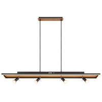 Ida Hängeleuchte Metall Schwarz Matt, Led 5
