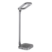 Globo 58431 Monaco Tischleuchte Aluminium Grau, Led 3