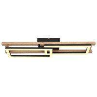 Globo 67266D Illa Deckenleuchte Metall Schwarz Matt, Led 4