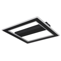 Globo 67269-30 Mattia Deckenleuchte Metall Schwarz Matt, Led