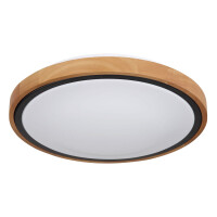 Bruno Deckenleuchte Metall Schwarz Matt, Led 3