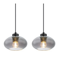 Shaun Hängeleuchte Metall Schwarz Matt, 4X E27 5