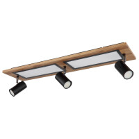 Ulla Deckenleuchte Metall Schwarz Matt, Led 3