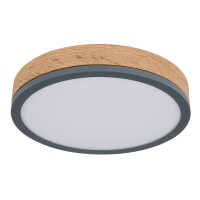 Globo 416080WD1R Doro Deckenleuchte Metall Graphit, Led 3