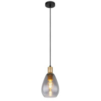Globo 15563H Fanni H&auml;ngeleuchte Metall Schwarz...