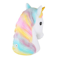 Unicorn Dekorartikel Kunststoff Bunt, 2X Led 5
