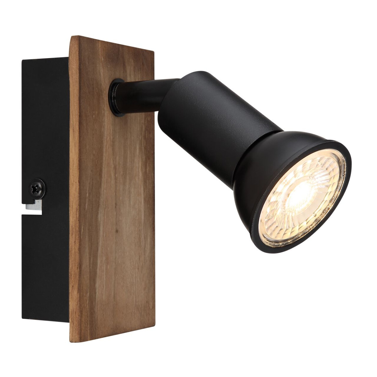 Drew Strahler Holz Dunkelbraun, 1X Gu10