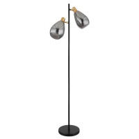 Globo 15563S Fanni Stehleuchte Metall Schwarz Matt, 2X E27 3