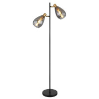 Globo 15563S Fanni Stehleuchte Metall Schwarz Matt, 2X E27 4