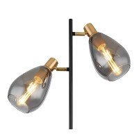 Globo 15563S Fanni Stehleuchte Metall Schwarz Matt, 2X E27 5