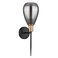 Fanni Wandleuchte Metall Schwarz Matt, 1X E27 3
