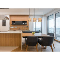 Soeni Hängeleuchte Metall Schwarz M gallery