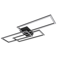 Globo 67247-58SH Tiny Deckenleuchte Metall Schwarz Matt, Led