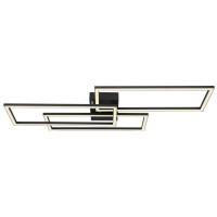 Globo 67247-58SH Tiny Deckenleuchte Metall Schwarz Matt, Led