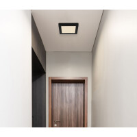 Lasse Deckenleuchte Kunststoff Schwarz, Led 2