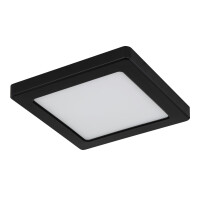 Lasse Deckenleuchte Kunststoff Schwarz, Led 3