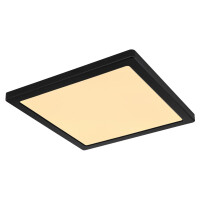 Globo 12380-24B Lasse Deckenleuchte Kunststoff Schwarz, Led 