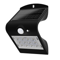 LED Solarleuchte 1,5 Watt schwarz 220lm  gallery