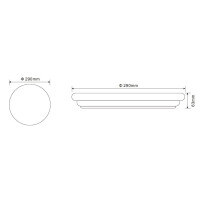 Globo 41003-20 Tarug Deckenleuchte Metall Weiß, Led 4