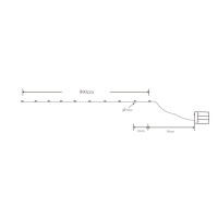 Globo 29950-100 Venuto Led Lichterkette Kupfer Silber Metall