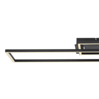 Tatjana Deckenleuchte Metall Schwarz Matt, Led 5