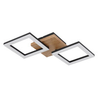 Kerry Deckenleuchte Metall Schwarz Matt, Led 2
