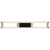 Globo 67266D1 Illa Deckenleuchte Metall Schwarz Matt, Led 5