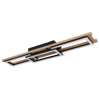 Illa Deckenleuchte Metall Schwarz Matt, Led 3