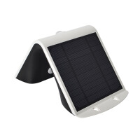 LED Solarleuchte 3,2 Watt weiß 400lm 3000K IP65, Senso