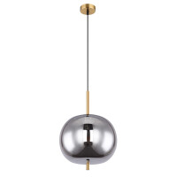 Globo 15345H1MM Blacky I Hängeleuchte Metall Messingfar