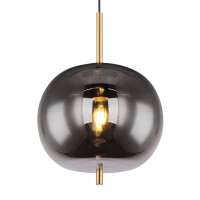 Globo 15345H1MM Blacky I Hängeleuchte Metall Messingfar