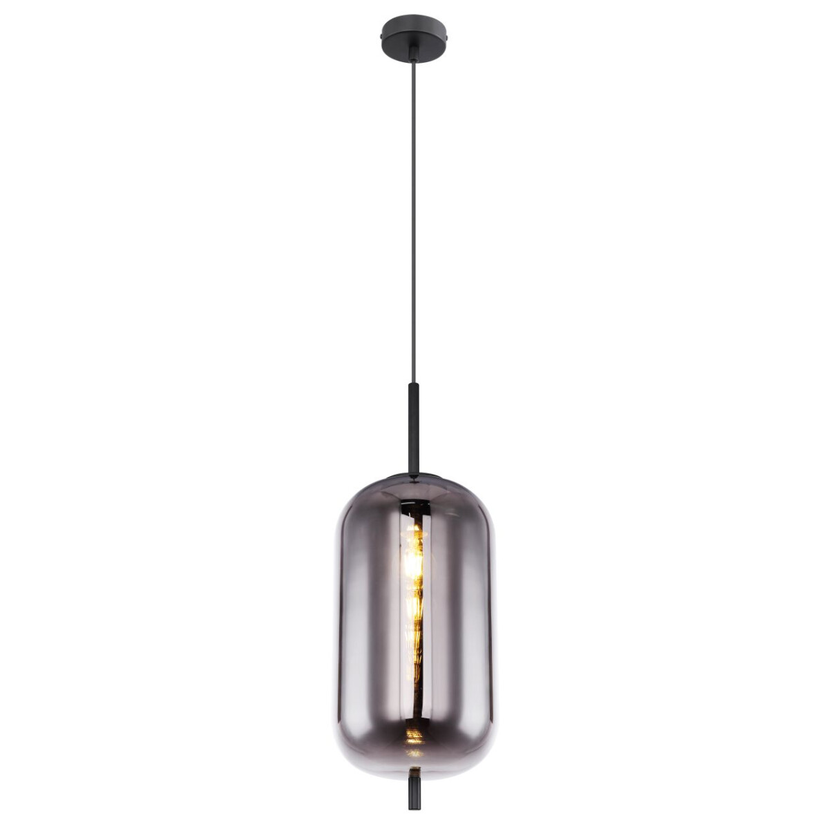 Blacky Hängeleuchte Metall Schwarz, 1X E27