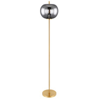 Globo 15345SMM Blacky I Stehleuchte Metall Messingfarben, 1X