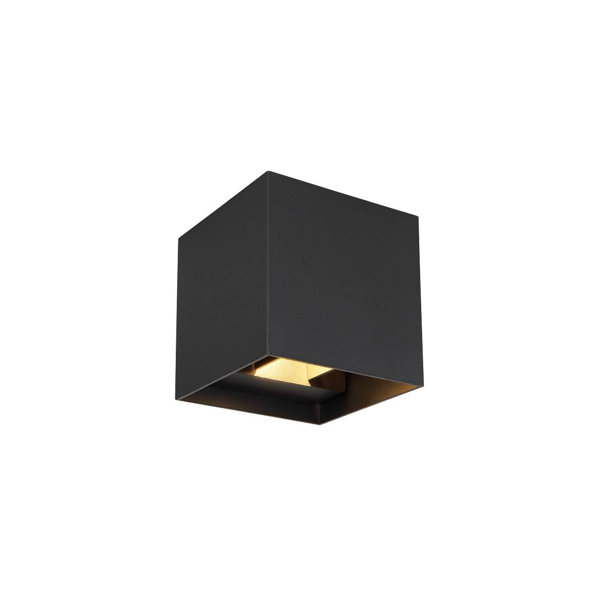 Veronika Außenleuchte Aluminium Druckguss Schwarz, 2X Led