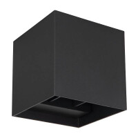 Veronika Außenleuchte Aluminium Druckguss Schwarz, 2X 