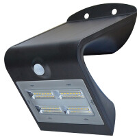 LED Solarleuchte 3,2 Watt schwarz 400lm  gallery