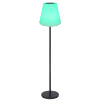 Globo 33897 Solarleuchte Metall Schwarz, 1Xled Solarleuchte 