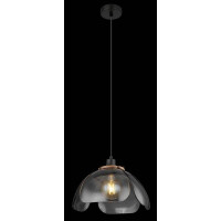 Globo 15785 Hängeleuchte Metall Schwarz, 1Xe27 Hän