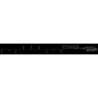 Globo 29892 Lichterkette Metall Schwarz, 480Xled Lichterkett