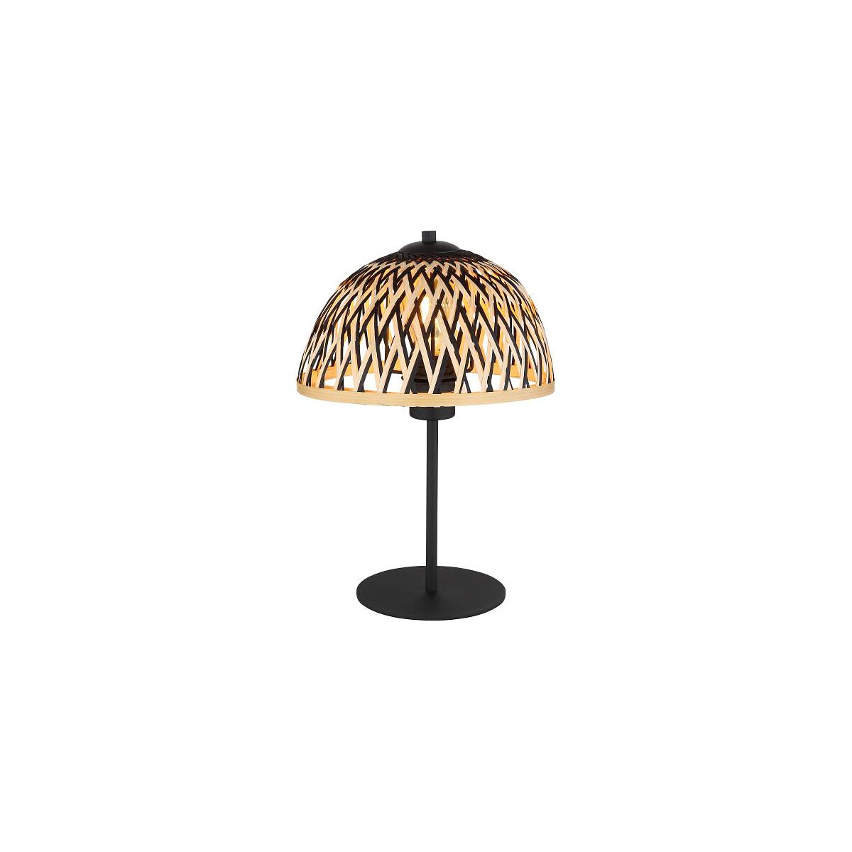 Colly Tischleuchte Metall Schwarz Matt, 1X E27 Led