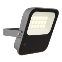 Globo 36487 Solarleuchte Aluminium Druckguss Grau, 1Xled Sol