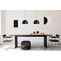Hermi Hängeleuchte Metall Schwarz M gallery