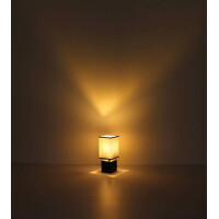 Globo 21628W Valentino Tischleuchte Holz Naturfarben, 1X E27