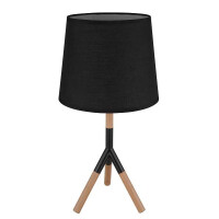 Globo 21629T Tl Tischleuchte Metall Schwarz Matt, 1X E27 3