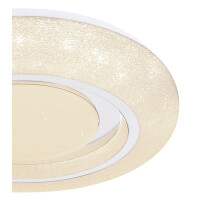 Globo 483111-24 Rada Deckenleuchte Metall Weiß, Led 5