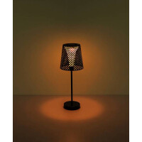 Globo 36629 Solarleuchte Metall Schwarz, 1Xled Solarleuchte 