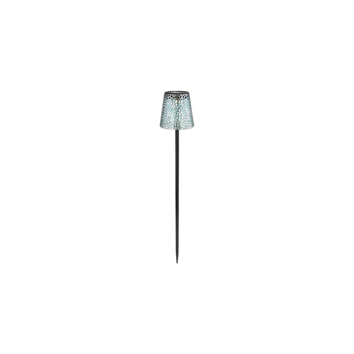 Solarleuchte Metall Silberfarben, 1Xled Solarleuchte Metall Silberfarben Matt, Led