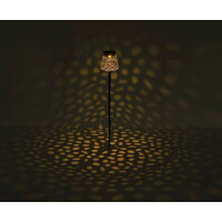 Globo 36562S Solarleuchte Metall Silberfarben, 1Xled Solarle
