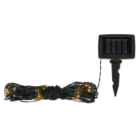 Globo 36890 Solar-Lichterkette Kunststoff Schwarz, 100Xled S